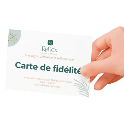Carte de fidélité pour tarifs et remises sur réflexologie et et massages pas cher à plaisance du touch